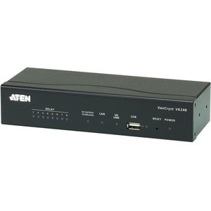 ATEN 8-Channel Relay Expansion Box VK248-TAA Compliant - 1.7" Width x 3" Depth x 1.7" Height x 7.9" Length - 1 - Metal