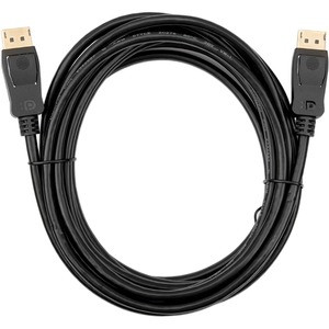Rocstor Premium 15ft / 5m DisplayPort 1.2 Cable M/M - DisplayPort 4k - DisplayPort Male Digital Audio/Video - 15ft - Black- DP TO DP Cable 4Kx2K - 15 ft DisplayPort A/V Cable for Monitor, Audio/Video Device - First End: DisplayPort 1.2 Digital Audio/