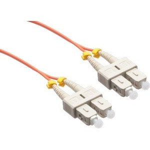 Axiom SC/SC Multimode Duplex OM1 62.5/125 Fiber Optic Cable 5m - Fiber Optic for Network Device - 16.40 ft - 2 x SC Male Network - 2 x SC Male Network