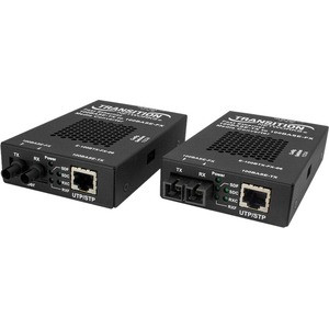 Transition Networks Stand-alone Fast Ethernet Media Converter 100Base-TX to 100Base-FX - 1 x Network (RJ-45) - 1 x LC Ports - Multi-mode - Fast Ethernet - 100Base-TX, 100Base-FX - 1.24 Mile - Power Supply - Standalone, Rack-mountable, Wall Mountable,