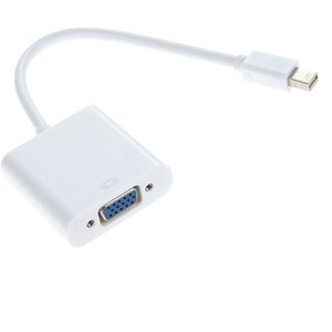 Axiom Mini DisplayPort Male to VGA Female Adapter for Microsoft - F7U-00025 - 9.17" Mini DisplayPort/VGA Video Cable for Projector, Monitor, Tablet, Audio/Video Device - First End: 1 x Mini DisplayPort Digital Audio/Video - Male - Second End: 1 x 15-
