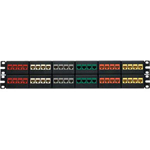 Panduit Modular Patch Panel - 48 - 48 Port(s) - 48 x RJ-11 - 2U High - Rack-mountable
