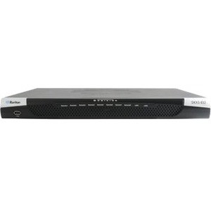 Raritan Dominion KX III DKX3-808 KM Switchbox - 8 Computer(s) - 1 Local User(s) - 8 Remote User(s) - 1920 x 1080 - 10 x Network (RJ-45) - 4 x USBDVI - Rack-mountable
