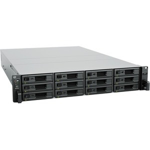 Synology SA3610 NAS Storage System - 1 x Intel Xeon D-1567 Dodeca-core (12 Core) 2.10 GHz - 12 x HDD Supported - 1740.80 TB Supported HDD Capacity - 0 x HDD Installed - 12 x SSD Supported - 1740.80 TB Supported SSD Capacity - 0 x SSD Installed - 16 G