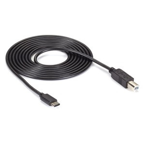 Black Box USB 3.1 Cable - Type C Male to USB 2.0 Type B Male, 2-m (6.5-ft.) - 6.56 ft USB-C/USB-B Data Transfer Cable for Printer, Computer, Scanner, Notebook, Hub, External Hard Drive - First End: 1 x USB 3.1 Type C - Male - Second End: 1 x USB 2.0 