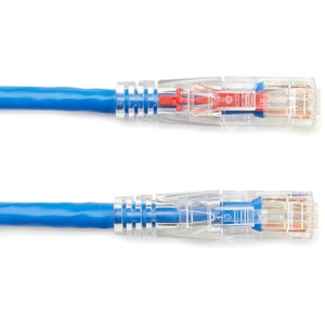 Black Box GigaBase 3 Cat.5e UTP Patch Network Cable - 6 ft Category 5e Network Cable for Patch Panel, Wallplate, Network Device - First End: 1 x RJ-45 Network - Male - Second End: 1 x RJ-45 Network - Male - 1 Gbit/s - Patch Cable - Gold Plated Contac