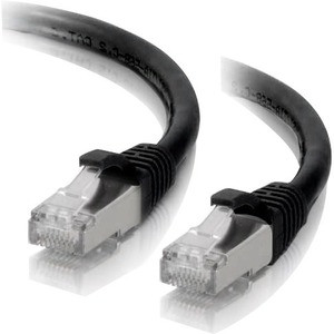 Rocstor CAT6a Ethernet Cable - 10GbE RJ45 - 10 ft Category 6a Network Cable for Network Device - First End: 1 x RJ-45 Network - Male - Second End: 1 x RJ-45 Network - Male - 10 Gbit/s - Shielding - 24 AWG - Black