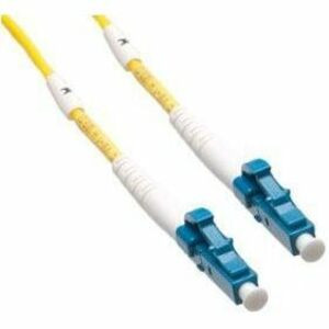Axiom LC/LC Singlemode Simplex OS2 9/125 Fiber Optic Cable 5m - TAA Compliant - 16.40 ft Fiber Optic Network Cable for Network Device - First End: 1 x LC Network - Male - Second End: 1 x LC Network - Male - OFNR - 9/125 µm - Yellow - TAA Compliant