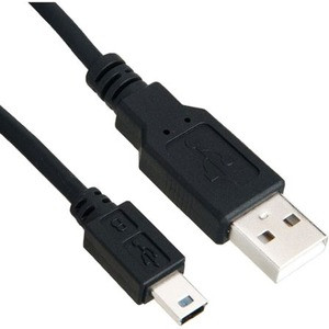 Axiom USB 2.0 Type-A to Mini USB Type-B Cable M/M 3ft - 3 ft USB Data Transfer Cable - First End: USB 2.0 Type A - Male - Second End: Mini USB Type B - Male - Black