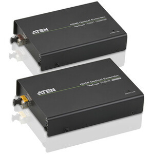 ATEN HDMI Optical Extender-TAA Compliant - 1 Input Device - 1 Output Device - 1968.50 ft Range - 1 x HDMI In - 1 x HDMI Out - Full HD - 1920 x 1080 - Rack-mountable