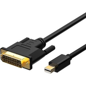 Axiom Mini DisplayPort to DVI-D Adapter Cable 3ft - 3 ft DVI-D/Mini DisplayPort A/V Cable for Monitor, Desktop Computer, Notebook, Audio/Video Device - First End: 1 x Mini DisplayPort 1.1a Digital Audio/Video - Male - Second End: 1 x DVI-D (Single-Li