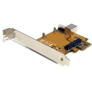 StarTech.com PCI Express to Mini PCI Express Card Adapter - Convert a Mini PCI Express Card into a Standard Desktop PCI Express Card - pci express to mini pci express - pcie to mini pcie - mini pci express converter -mini pcie express adapter