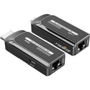 TrueReach 4K@120Hz USB-C HDMI Extender over CAT6/CAT6a/Cat7 Ethernet Cable - USB 3.1 Type C Transmitter & HDMI Receiver - Up to 230 ft (70m) 1080p, 4K@60Hz 197ft (60m), 4K@120Hz 98ft (30m) Transmission Distance -Extend your 4k HDMI single utilizing y