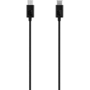 EPOS Micro-USB to USB-C Cable - 3.94 ft Micro-USB/USB-C Data Transfer Cable for Headset - First End: 1x Micro USB Type A - Male - Second End: 1x USB Type C- Male - Black