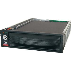 CRU DataPort 10 Drive Bay Adapter Internal - Black - 1 x Total Bay - 1 x 2.5" Bay