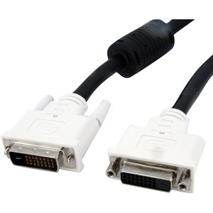 StarTech.com 10 ft DVI-D Dual Link Monitor Extension Cable - M/F - Extend the connection distance between your DVI-D digital devices by 10ft - 10 ft DVI Male to Female Cable - 10ft DVI-D Extension Cable - 10 ft DVI Dual Link Extension Cable - DVI-D D