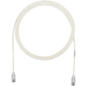 Panduit Cat.6 UTP Patch Network Cable - 15.09 ft Category 6 Network Cable for Network Device - First End: 1 x RJ-45 Network - Male - Second End: 1 x RJ-45 Network - Male - Patch Cable - Gold Plated Contact - 28 AWG - Off White - 1