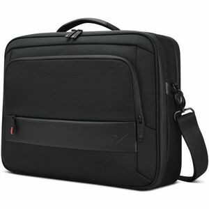 Lenovo Carrying Case (Briefcase) for 16" Lenovo Notebook, Accessories, Workstation, Chromebook - Black - Wear Resistant, Tear Resistant, Water Resistant, Water Proof Zipper - Recycled Polyethylene Terephthalate (R-PET) Exterior Material - Polyester I