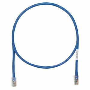 PANDUIT Cat.5e UTP Patch Cord - RJ-45 Male Network - RJ-45 Male Network - 6ft - Blue