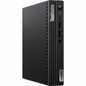 Lenovo ThinkCentre M70q Gen 4 12E30003US Desktop Computer - Intel Core i5 13th Gen i5-13400T - 8 GB RAM - 256 GB M.2 PCI Express NVMe x4 SSD - Intel Chip - Windows 11 Pro 64-bit - Intel UHD Graphics 730 - IEEE 802.11ax