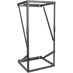 Rocstor SolidRack Wall Mount Open Rack Frame Cabinet - SolidRack 8U/12U/22U Wall Mount Adjustable Rack Enclosure - 2-Post Open Frame Expandable Rack - Low-Profile Switch-Depth Heavy Duty Wallmount Rack - 150 lb (68 kgs) Maximum Load Capacity - Cold-r
