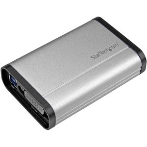 StarTech.com DVI Video Capture Card â?" 1080p 60fps Game Capture Card â?" Aluminum â?" Game Capture Card â?" HD PVR â?" USB Video Capture - Record DVI video to your computer, and embed a 3.5mm audio source, at 1080p 60fps resolution - DVI Video Captu