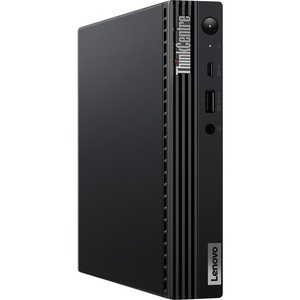 Lenovo ThinkCentre M75q Gen 2 11JN002PUS Desktop Computer - AMD Ryzen 5 PRO 5650GE Hexa-core (6 Core) 3.40 GHz - 8 GB RAM DDR4 SDRAM - 256 GB NVMe M.2 PCI Express PCI Express NVMe SSD - Tiny - Black - AMD PRO 500 chipset Chip - Windows 11 Pro 64-bit 