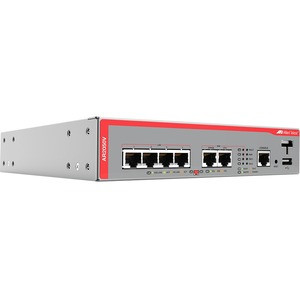 Allied Telesis VPN Firewall - 6 Port - 1000Base-T - Gigabit Ethernet - SHA-1, 3DES, SHA-256, AES (128-bit), AES (192-bit), AES (256-bit) - 6 x RJ-45 - Rack-mountable