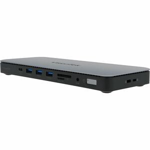 VisionTek VT2600 Docking Station - for Notebook/Smartphone - Memory Card Reader - SD, microSD - 150 W - USB Type C - 3 Displays Supported - 4K, Full HD - 3840 x 2160, 1920 x 1080 - 6 x USB Ports - 3 x USB Type-A Ports - USB Type-A - 3 x USB Type-C Po