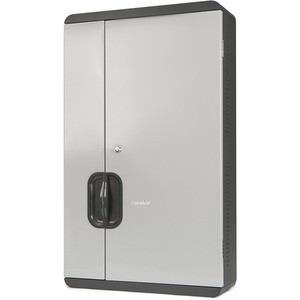 Rocstor Volt CW12 Slim Wall Mount Charing Station - Up to 12 Device - Intelligent Power A/C Charging Cabinet for iPad®, MacBook® Air, MacBook® Pro, Samsung® Galaxy®, Chromebook®, Tablets and Notebook up to 13.3" Display - Overall Size 22.5" W x 7" Dx