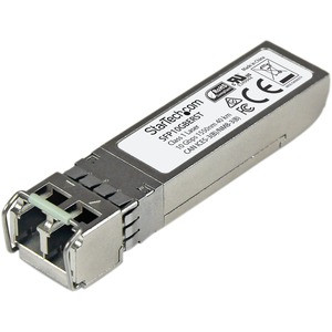 StarTech.com MSA Uncoded SFP+ Module - 10GBASE-ER - 10GE Gigabit Ethernet SFP+ 10GbE Single Mode Fiber (SMF) Optic Transceiver - 40km DDM - MSA Uncoded SFP+ - 10GBASE-ER 10Gbps - 10GbE Module - 10GE Gigabit Ethernet SFP+ 1550nm Single Mode (SMF) Tran