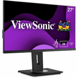 ViewSonic VG2756A-2K 27 Inch IPS 1440p Docking Monitor with 100W USB C, Ethernet RJ45, HDMI, Display Port and 40 Degree Tilt Ergonomics Daisy Chain for Home and Office - Ergonomic VG2756A-2K - 1440p IPS Docking Monitor with 100W USB-C, RJ45 and Daisy