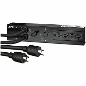 APC by Schneider Electric 5-Outlets 3kVA PDU - NEMA L5-30P - 1 x NEMA L5-30R, 4 x NEMA 5-20R - 120 V - 3000 W - Overload Protection - 8 ft Cord Length - 2U - Rack-mountable