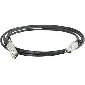 Axiom 100GBASE-CR4 QSFP28 Passive DAC Cable Extreme Compatible 1m - 3.28 ft Twinaxial Network Cable for Network Device, Switch, Router - First End: 1 x QSFP28 Network - Second End: 1 x QSFP28 Network - 100 Gbit/s - Black