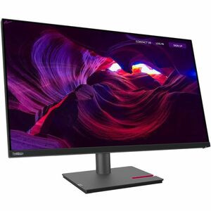 Lenovo ThinkVision P32p-30 32" Class Webcam 4K UHD LED Monitor - 16:9 - Raven Black - 31.5" Viewable - In-plane Switching (IPS) Technology - WLED Backlight - 3840 x 2160 - 1.07 Billion Colors - 350 Nit - 4 ms - 60 Hz Refresh Rate - HDMI - DisplayPort