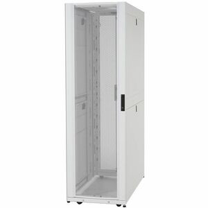 APC by Schneider Electric NetShelter SX, Server Rack Enclosure, 52U, White, 600W x 1200D mm - For Server - 52U Rack Height x 19" Rack Width Open Frame - 4 Post - White - Steel
