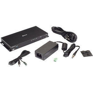 Black Box MCX G2 HDMI Single Encoder - 4K60, Fiber - Functions: Video Encoding, Video Switcher - HDMI, USB Type C - 4096 x 2160 - Network (RJ-45) - USB - Audio Line In - Audio Line Out - 1 Pack - PC - TAA Compliant