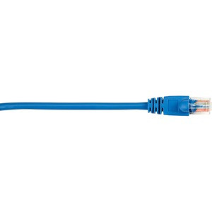 Black Box Connect Cat.5e UTP Patch Network Cable - 15 ft Category 5e Network Cable for Network Device - First End: 1 x RJ-45 Network - Male - Second End: 1 x RJ-45 Network - Male - 1 Gbit/s - Patch Cable - Gold Plated Contact - CM - 26 AWG - Blue