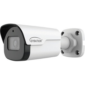 Gyration CYBERVIEW 410B-TAA 4 Megapixel Indoor/Outdoor HD Network Camera - Color - Bullet - TAA Compliant - 131.23 ft Infrared Night Vision - H.264, H.265, Ultra 265, MJPEG - 2688 x 1520 - 2.80 mm Fixed Lens - 30 fps - CMOS - IP67 - Weather Resistant