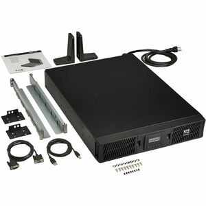 Tripp Lite by Eaton series UPS SmartOnline 2000VA 1800W 120V Double-Conversion UPS - 7 Outlets Extended Run Network Card Included LCD USB DB9 2U Rack/Tower - 2U Tower/Rack/Wall Mountable - 7.7 Minute Stand-by - 100 V AC, 110 V AC, 115 V AC, 120 V AC,