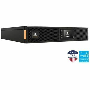 Vertiv Liebert GXT5 TAA UPS - 2000VA/1800W 120V Online 2U Rack/Tower UPS - Double Conversion | 0.9 Output Power Factor | Energy Star 2.0 certified with NEMA L5-20P plug, Colored Graphic LCD, Extended Runtime Capability | 3-Year Warranty with Optional