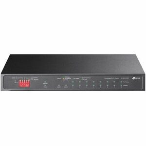 TP-Link 10-Port Gigabit Desktop Switch with 6-Port PoE+ and 2-Port PoE++ - 10 Ports - Gigabit Ethernet - 1000Base-X, 10/100/1000Base-T - 2 Layer Supported - Modular - 1 SFP Slots - 144.10 W Power Consumption - 123 W PoE Budget - Twisted Pair, Optical