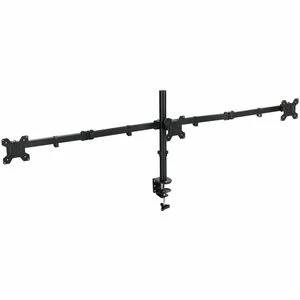 SIIG Articulating Triple Monitor Desk Mount - 13" to 27" - 6 Display(s) Supported - 13" to 27" Screen Support - 66 lb Load Capacity - 75 x 75, 100 x 100 - 1