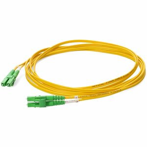 AddOn 2m ALC (Male) to ALC (Male) Yellow OS2 Duplex Fiber OFNR (Riser-Rated) Patch Cable - 100% compatible and guaranteed to work