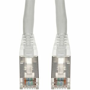 AddOn 45ft RJ-45 (Male) to RJ-45 (Male) Shielded Straight White Cat6 STP PVC Copper Patch Cable - 100% compatible and guaranteed to work