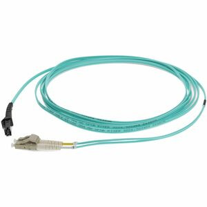 AddOn 5m LC (Male) to MT-RJ (Male) Aqua OM3 Duplex Fiber OFNR (Riser-Rated) Patch Cable - 100% compatible and guaranteed to work