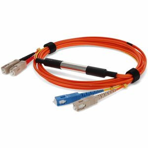 AddOn 3m Cisco CAB-GELX-625 Compatible SC (Male) to SC (Male) Orange OM1 & OS1 Duplex Fiber Mode Conditioning Cable - 100% compatible and guaranteed to work