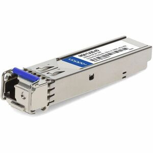 AddOn Planet MGB-TLA20 Compatible TAA Compliant 1000Base-BX SFP Transceiver (SMF, 1310nmTx/1490nmRx, 10km, LC, DOM, Rugged) - 100% compatible and guaranteed to work