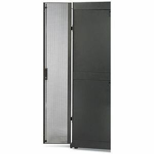 APC by Schneider Electric NetShelter SX 42U 600mm Wide Perforated Split Doors White - White - 42U Rack Height - 75.4" Height - 23.6" Width - 1" Depth