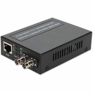 AddOn 10/100/1000Base-TX(RJ-45) to 1000Base-MX(ST) MMF 1310nm 2km IEEE802.3at/48V/1.0A/50W POE Media Converter - 100% compatible and guaranteed to work